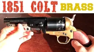 Pietta 1851 Brass Colt Navy Black Powder Review