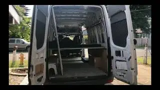 Sprinter bed customization DIY platform