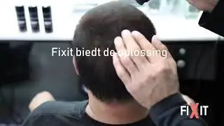 Fixit haarpoeder | haarvezels | keratine | haar poeder tegen kaalheid