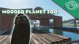 California Sea Lion Boathouse Habitat! | Planet Zoo Modded Ep. 9