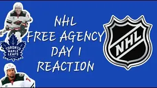 Bad times ahead in some NHL cities! NHL Free Agency Day 1 Reaction!