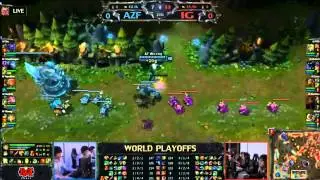 LOL-  Azubu Frost (AZF) vs Invictus Gaming (iG)