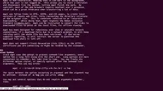 wget введение в линукс