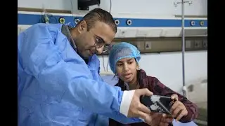 بفتحة جانبية تغني عن فتح المنصف الصدري إجراء عملية نوعية لفتاة سماوية لأول مرة في مركز النجف
