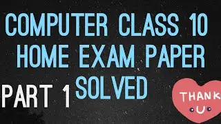 #computer class x java paper solved, #computer icse questions solved
