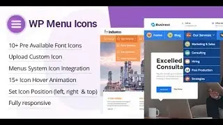 WP Menu Icons &mdash; плагин WordPress, который поможет вам добавлять значки шрифтов / пользовательские значки в меню WordPress.