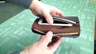 Видео обзор кожаного портмоне цвета шоколад магазина UA STYLE