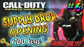 Supply Drop Opening - Infinite Warfare - x100 keys! ( Commons Only! ) #6