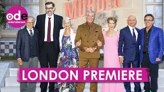 Pierce Brosnan and Steven Spielberg Join The Thursday Murder Club Cast at Premiere