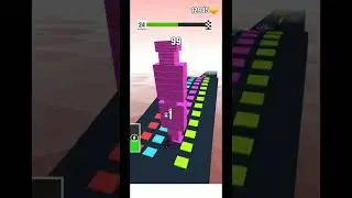 stack colors level 24 || IOS Android gameplay #androidgame #playstoregames #gamebagus #stackcolors