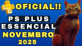 PS PLUS NOVEMBRO 2025 LISTA OFICIAL!! FOI BOA? 🤔