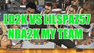 NBA2K14 PS4 NEXT GEN MY TEAM LD2K VS LILSPAZ #NBA2K14