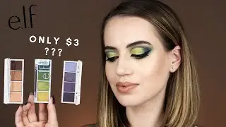 ELF BITE SIZE EYESHADOW PALLETE REVIEW! $ 3 ONLY?? HOW GOOD ARE THEY | Madella Beauty