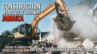 Construction Mandeville Highway Jamaica