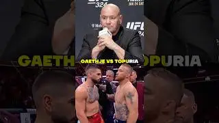 👀Dana on Ilia Topuria vs Justin Gaethje🌹