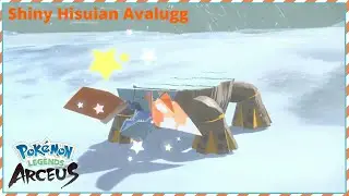 [Live] Shiny Hisuian Avalugg after 131 seen! + Bonus Shiny Bergmite [Pokemon Legends Arceus] (FLOYT)