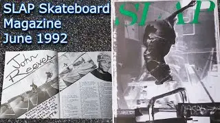 Slap Skateboard Magazine #3 June 1992  - Jason Lee, John Reeves, House Of Pain