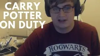 Overwatch Chipsa The Carry Potter On Duty With His Hogwarts T-Shirt