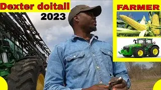 Фермер Декстер Дойталл сажает кукурузу в 2023 году
