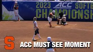 Syracuse's Laila Alves Provides The Insurance | ACC Must See Moment
