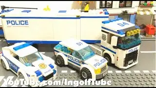 Lego City Police vehicles, Police Cars, Police Truck, Police Motorcycle Rescue Toys Vehicles
