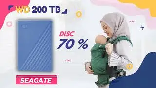 Contoh Video Promosi HDD External, Harddisk Eksternal, Seagate, Harddisk 100 terabyte ssd, Hardisk T