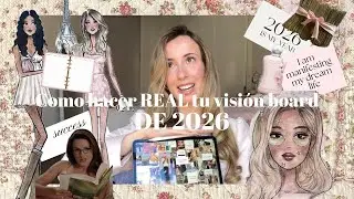 Cómo hacer REAL tu vision board de 2026 ⭐️👩🏼‍💻🎀