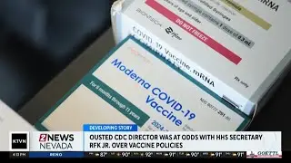 Ousted CDC Director was at odds with HHS Secretary over COVID vaccines
