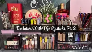 MASSIVE LIPSTICK DECLUTTER PT. 2 | LIQUID LIPSTICKS, LIP STAINS AND MORE | beauty_by_say