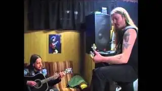 Darkthrone studio playing