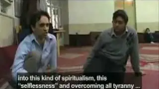 Rare interview with Basiji - Iran