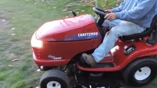 First drive of the LT4000 with engine swap done and DYT4000 bagger install