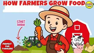 How Farmers Grow Food for Kids| Fun Science video for Kids!