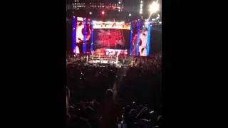 Bad News Barrett Entrance at The Royal Rumble 2015