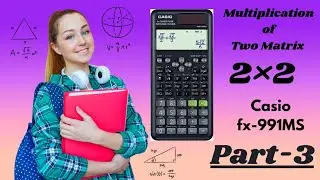 📟scientific calculator 2&times;2 Matrix #scientific #viral #shorts #trending #scientific 📟@The_tech_