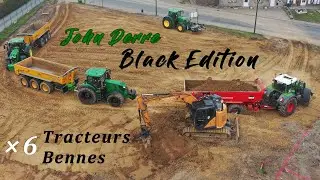 TERRASSEMENT XXL | 6x Tracteurs/bennes | Joassin Construction | LesBFagri's