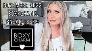 BOXYCHARM SNEAK PEEKS FOR NOVEMBER 2022 | HOTMESS MOMMA MD