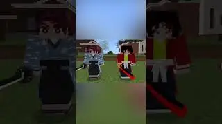 Demon slayer Addon 1.20 - Minecraft PE, Best Mods #shorts