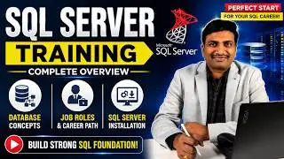 SQL Server Training  Database Concepts, Job Roles & Installation