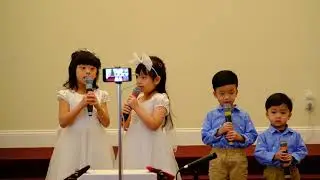 BÀI CA MÁNG CỎ // Ban Ấu Nhi Thiện Mỹ, Diệu Anh, Nathan, Levi