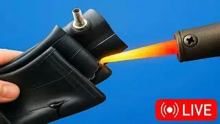 🔴 LIVE: Just a Soldering Iron and a Rivet &mdash; Fix Any Broken Plastic at Home!