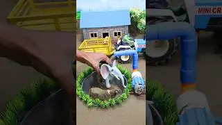 diy tractor video mini water pump science project #mikhacreator  #tractor #youtubeshorts 97
