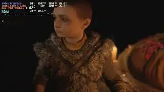 intel core 5 120U god of war gameplay ( Asus Vivobook 16X A1605V )