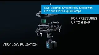 KNF Expands Smooth Flow Series with FP 7 and FP 25 Liquid Pumps