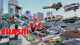 🔥New Chasm Vs All Beta Titan Weapons - All Titan Beta Detailed Comparison - war robots This vs That