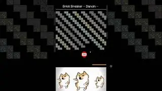 Brick Breaker + Dancin ?? 🕺🕺 #brickbreaker #satisfying #dancin #minecraft