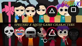 Incredibox - Squidki (Sprunki but with Squid Game Characters) - Fun & Horror Gameplay