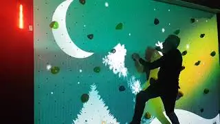 Interactive Climbing Wall by Technical Display Systems Ltd