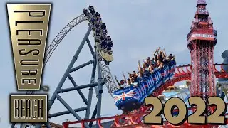 Blackpool Pleasure Beach Opening Day 2022