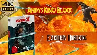 SAW X - Mediabook 4K UHD unboxing